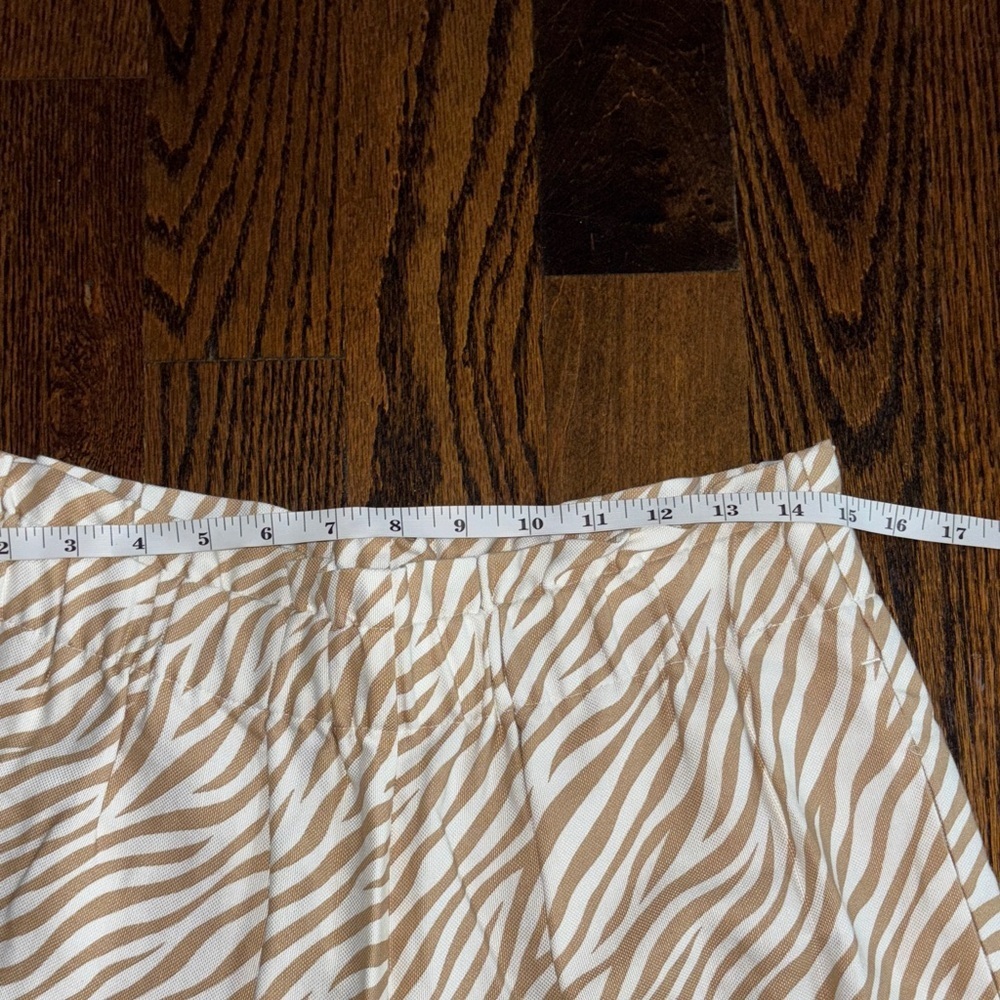 Ann Taylor Tan Zebra Print Men's Chinos - Picture 6 of 7